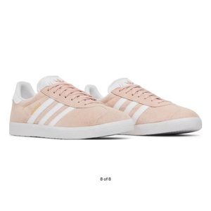 Adidas Gazelle Pink Suede Tennis Shoe Casual Sneakers